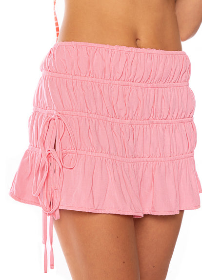  skirts from Maaji – Blush Cora Cheeky Short Skirt – Category: Apparel , Accessories Clothing