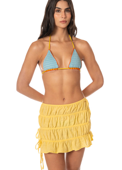 Thumbnail - Foto de Sunbeam Glow Cheeky Short Skirt by Maaji - Faldas - Ropa de Playa - 1