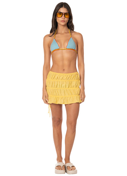  Foto de Sunbeam Glow Cheeky Short Skirt by Maaji - Faldas - Ropa de Playa