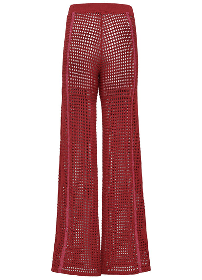 Thumbnail - pants from Maaji – Flame Coral Novelle Pants – Category: Apparel , Accessories Clothing - 11