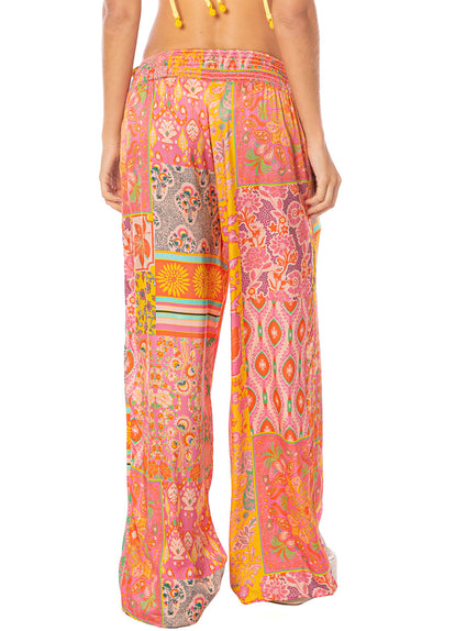 Thumbnail - Maaji Boho Damask Marsala Pants  - 6
