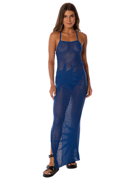 Thumbnail - Maaji Cobalt Blue Rosabella Long Dress  - 1