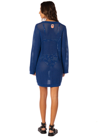 Thumbnail - Foto de Cobalt Blue Ian Short Dress by Maaji - Vestidos - Ropa de Playa - 6