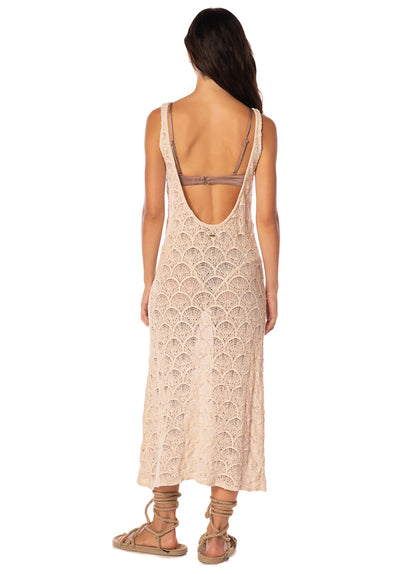  Maaji Wavy Shell Quartz Long Dress 