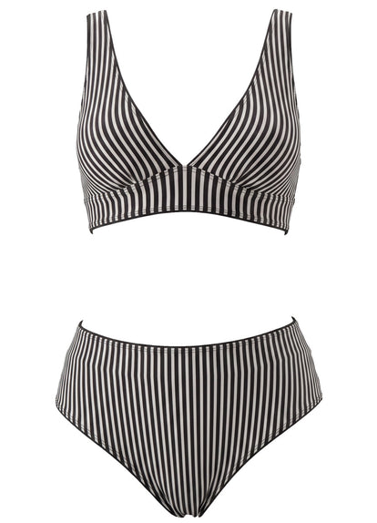 Thumbnail - Foto de Jade Black Allure Long Line Triangle Bikini Top by Maaji - Tops - Vestidos de Baño - 13