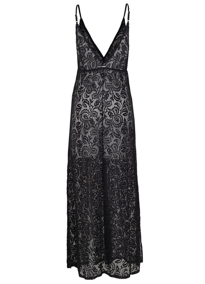 Thumbnail - dress from Maaji – Lace Twilight Pesto Long Dress – Category: Apparel , Accessories Clothing - 7