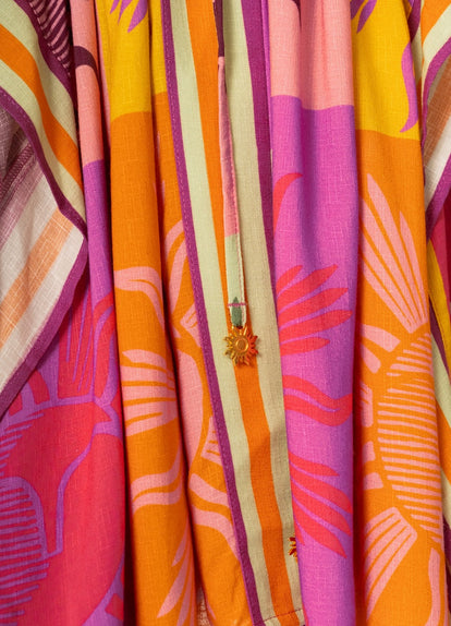 Thumbnail - Foto de Patch Play Vanilla Kaftan by Maaji - Ropa de Playa - 7
