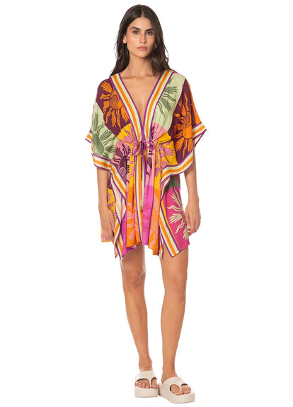 Thumbnail - Foto de Patch Play Vanilla Kaftan by Maaji - Ropa de Playa - 5