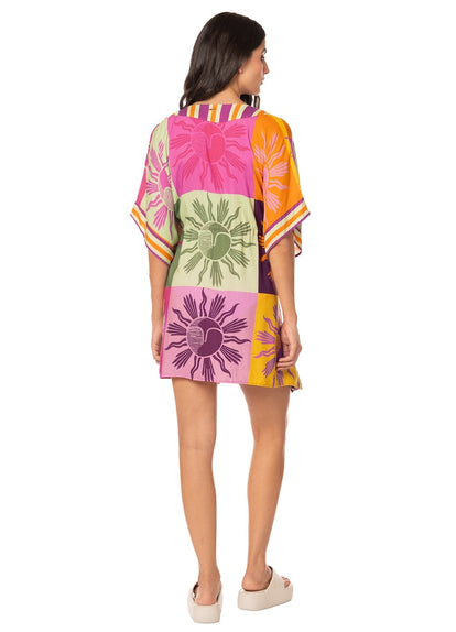  Foto de Patch Play Vanilla Kaftan by Maaji - Ropa de Playa