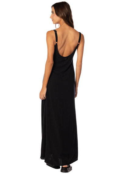  Foto de Midnight Black Leaf Long Dress by Maaji - Vestidos - Ropa de Playa