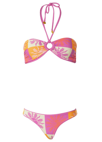 Thumbnail - Foto de Celestial Sundown Flirt Low Rise Thin Side  Bikini Bottom by Maaji - Panties - Vestidos de Baño - 8