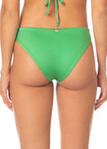 Maaji Palm Leaf Flirt Low Rise Thin Side  Bikini Bottom