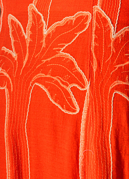 Thumbnail - Maaji Palm Plantation Lupine Long Dress  - 6