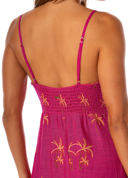  Maaji Sunset Palm Lupine Long Dress 