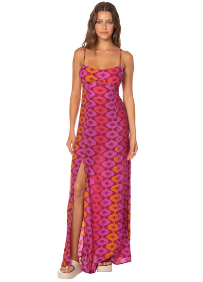  Foto de Eternal Sunset Lupine Long Dress by Maaji - Vestidos - Ropa de Playa