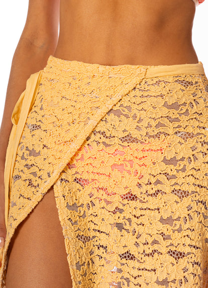  Maaji Sunrise Sky Clay Long Skirt 