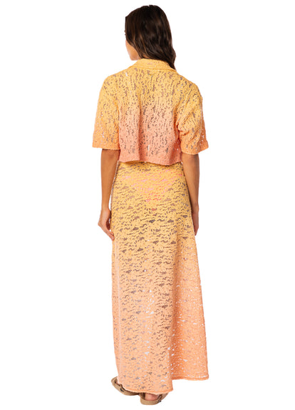  Maaji Sunrise Sky Clay Long Skirt 