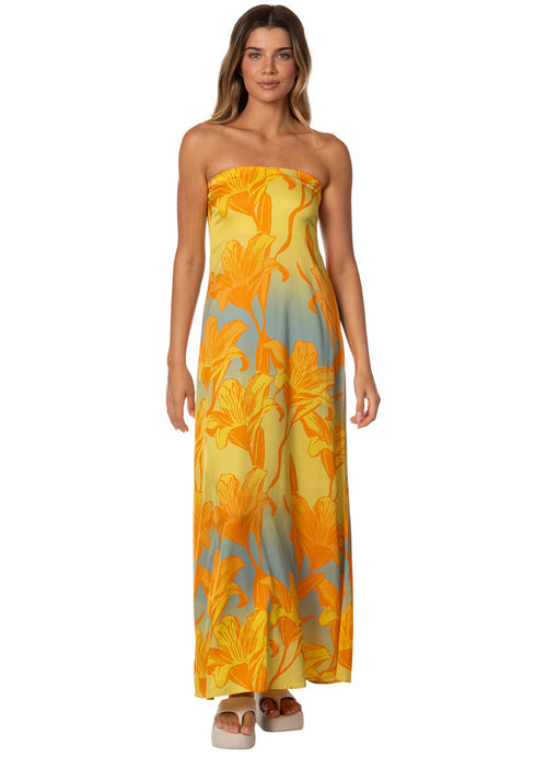 Main image -  Foto de Golden Lily Crimson Long Dress by Maaji - Vestidos - Ropa de Playa