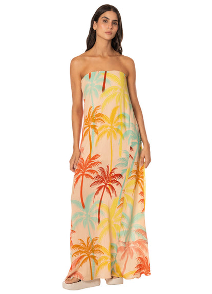  Foto de Palm Soda Crimson Long Dress by Maaji - Vestidos - Ropa de Playa