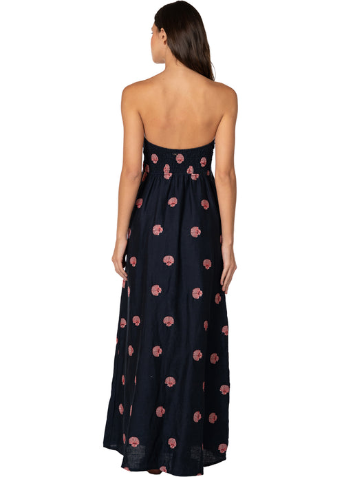 Hover image -  Foto de Sea Shells Crimson Long Dress by Maaji - Vestidos - Ropa de Playa