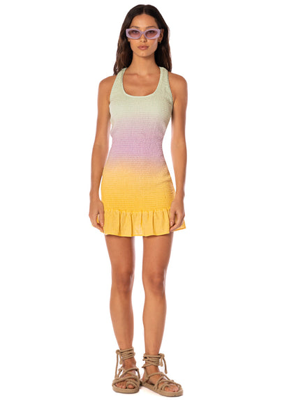 Thumbnail - Foto de Coral Meadow Cabana Short Dress by Maaji - Vestidos - Ropa de Playa - 5