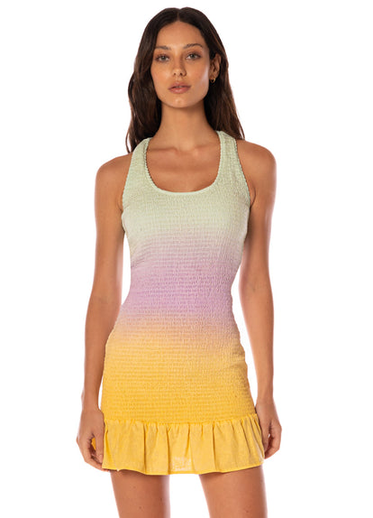  Foto de Coral Meadow Cabana Short Dress by Maaji - Vestidos - Ropa de Playa