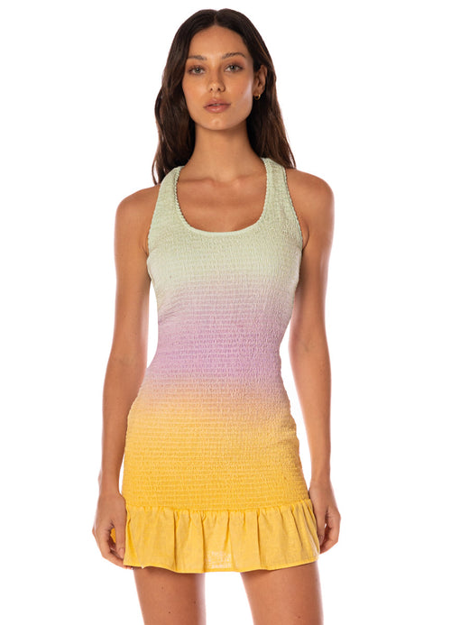 Main image -  Foto de Coral Meadow Cabana Short Dress by Maaji - Vestidos - Ropa de Playa