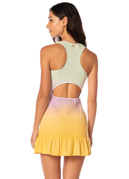 Hover image -  Foto de Coral Meadow Cabana Short Dress by Maaji - Vestidos - Ropa de Playa