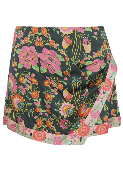  Maaji Arabesque Rose Duchess Short Skirt 