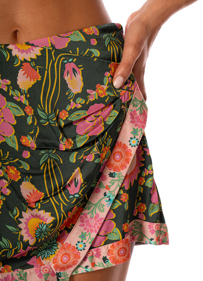 Thumbnail - Maaji Arabesque Rose Duchess Short Skirt  - 3