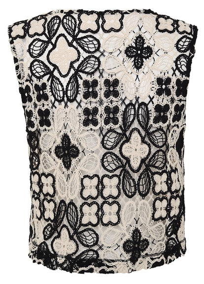 Thumbnail - shirts from Maaji – Floral Knit Key Vest – Category: Apparel , Accessories Clothing - 9