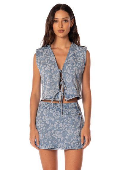 Thumbnail - Foto de Blushing Petals Key Vest by Maaji - Camisas - Ropa de Playa - 1