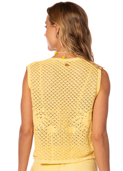 Thumbnail - Shirt de Maaji -  Maaji Tiki Rush Key Vest - Categoría: Ropa, Vestidos de baño - 5