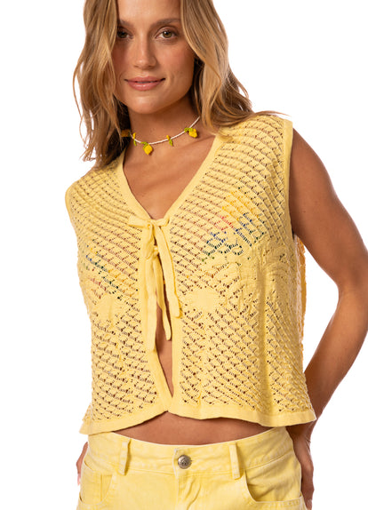 Thumbnail - Shirt de Maaji -  Maaji Tiki Rush Key Vest - Categoría: Ropa, Vestidos de baño - 7