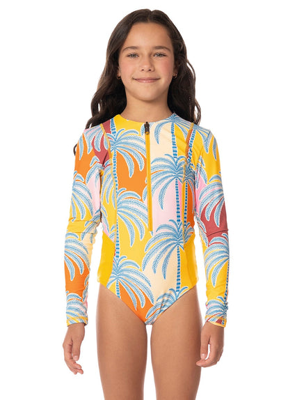 Thumbnail - Foto de Jungle Whisper Miku Girls One Piece Set by Maaji - Vestidos De Baño Para Niñas - Niñas - 1