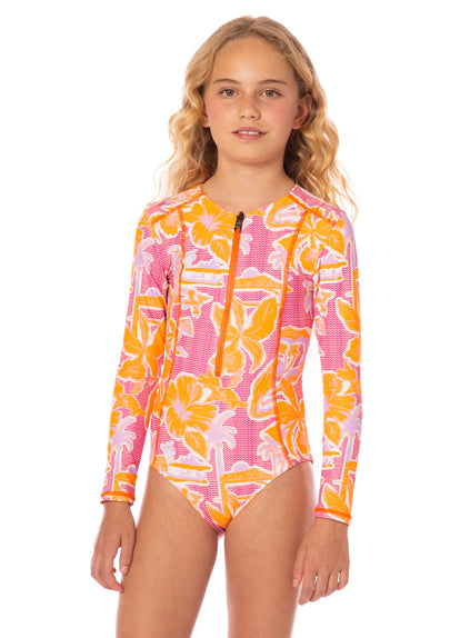  Maaji Flamingo Glow Miku Girls One Piece 