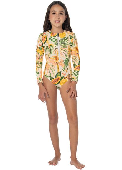 Thumbnail - Foto de Bloom Mosaic Miku Girls One Piece Set by Maaji - Vestidos De Baño Para Niñas - Niñas - 4