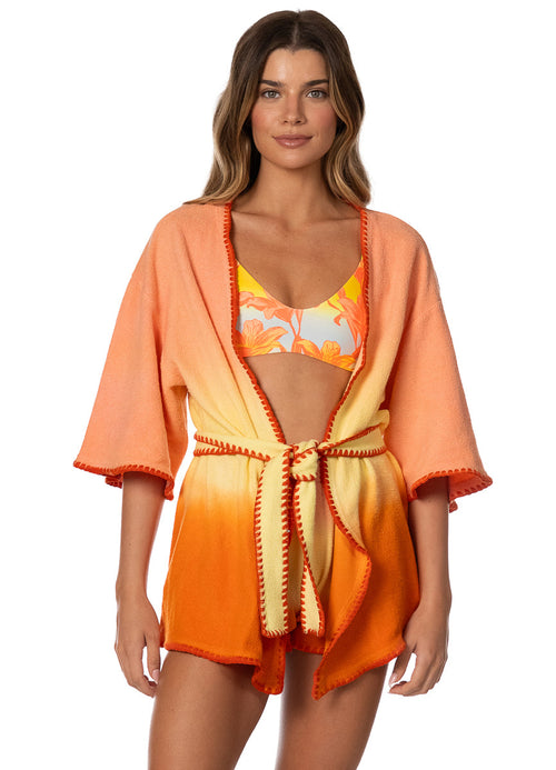 Main image -  Foto de Eclipse Wave Dawn Kimono by Maaji - Ropa de Playa