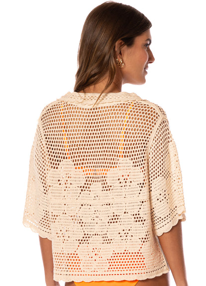  Maaji Macramé Meadow Ethereal Shirt 