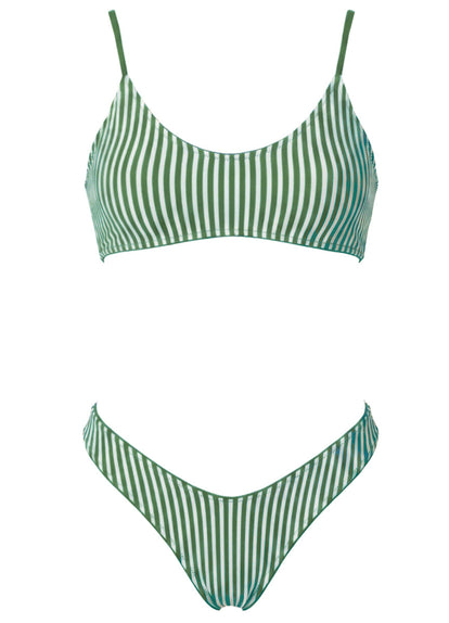 Thumbnail - Foto de Eucalyptus Green Praia Classic Bralette Bikini Top by Maaji - Tops - Vestidos de Baño - 13
