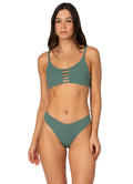 Maaji Eucalyptus Green Praia Classic Bralette Bikini Top