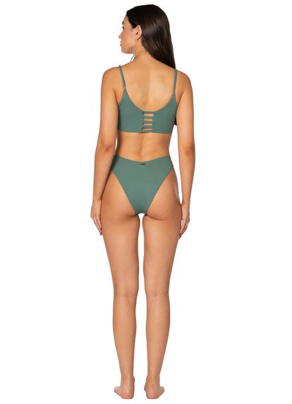 Thumbnail - Foto de Eucalyptus Green Praia Classic Bralette Bikini Top by Maaji - Tops - Vestidos de Baño - 9