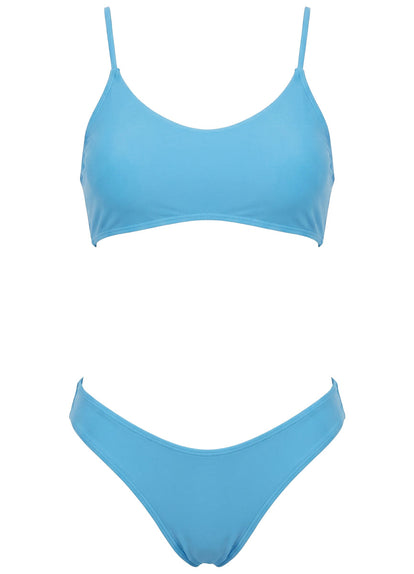  Foto de Stone Blue Praia Classic Bralette Bikini Top by Maaji - Tops - Vestidos de Baño