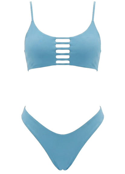 Thumbnail - Foto de Stone Blue Praia Classic Bralette Bikini Top by Maaji - Tops - Vestidos de Baño - 12