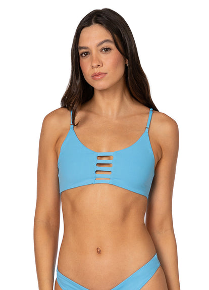 Thumbnail - Foto de Stone Blue Praia Classic Bralette Bikini Top by Maaji - Tops - Vestidos de Baño - 6