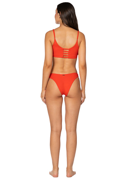  Foto de Red Camelia Praia Classic Bralette Bikini Top by Maaji - Tops - Vestidos de Baño
