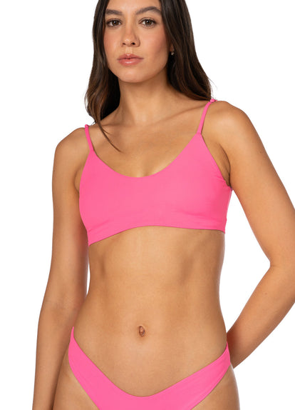 Thumbnail - Foto de Radiant Pink Praia Classic Bralette Bikini Top by Maaji - Tops - Vestidos de Baño - 7