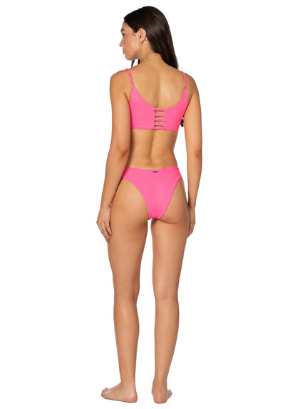 Thumbnail - Foto de Radiant Pink Praia Classic Bralette Bikini Top by Maaji - Tops - Vestidos de Baño - 9
