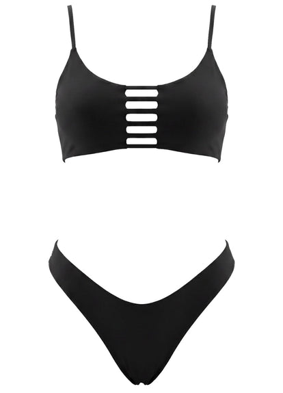 Thumbnail - Foto de Jade Black Praia Classic Bralette Bikini Top by Maaji - Tops - Vestidos de Baño - 12
