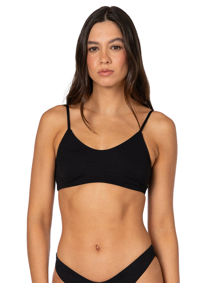  Foto de Jade Black Praia Classic Bralette Bikini Top by Maaji - Tops - Vestidos de Baño
